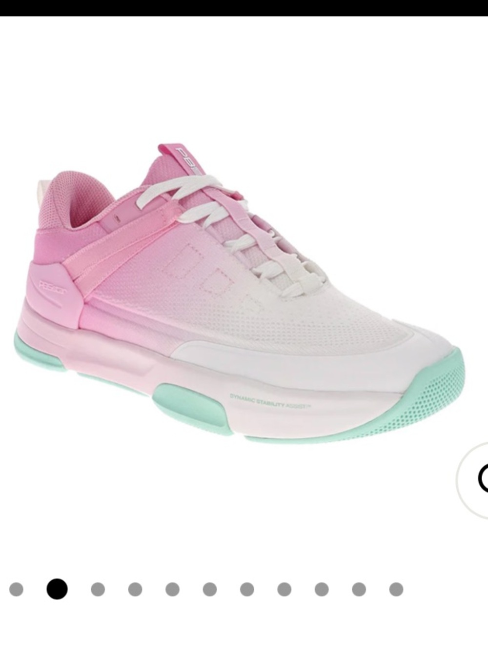 PB5Star Women's Pickleball Court Shoes, PB5 Court2 | Pink Multi- Women’s 7.5